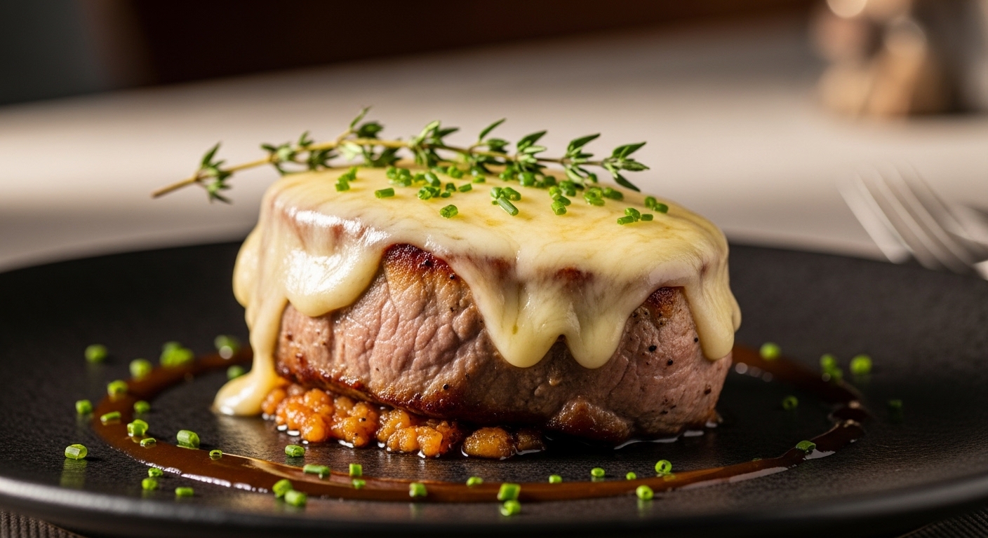Le <strong>Filet Mignon de Porc au Maroilles</strong> : L&rsquo;alliance parfaite du terroir et du fondant »><figcaption>Le <strong>Filet Mignon de Porc au Maroilles</strong> : L&rsquo;alliance parfaite du terroir et du fondant</figcaption></figure>
<p>Imaginez un <strong>filet mignon de porc</strong> moelleux, enveloppé d&rsquo;une sauce onctueuse et parfumée au <strong>Maroilles</strong>, ce trésor du Nord. Pas de stress, juste un plaisir intense pour les papilles. Cette recette est un hymne à la gourmandise et à la simplicité, promesse d&rsquo;un repas chaleureux et inoubliable !</p>
<div class=