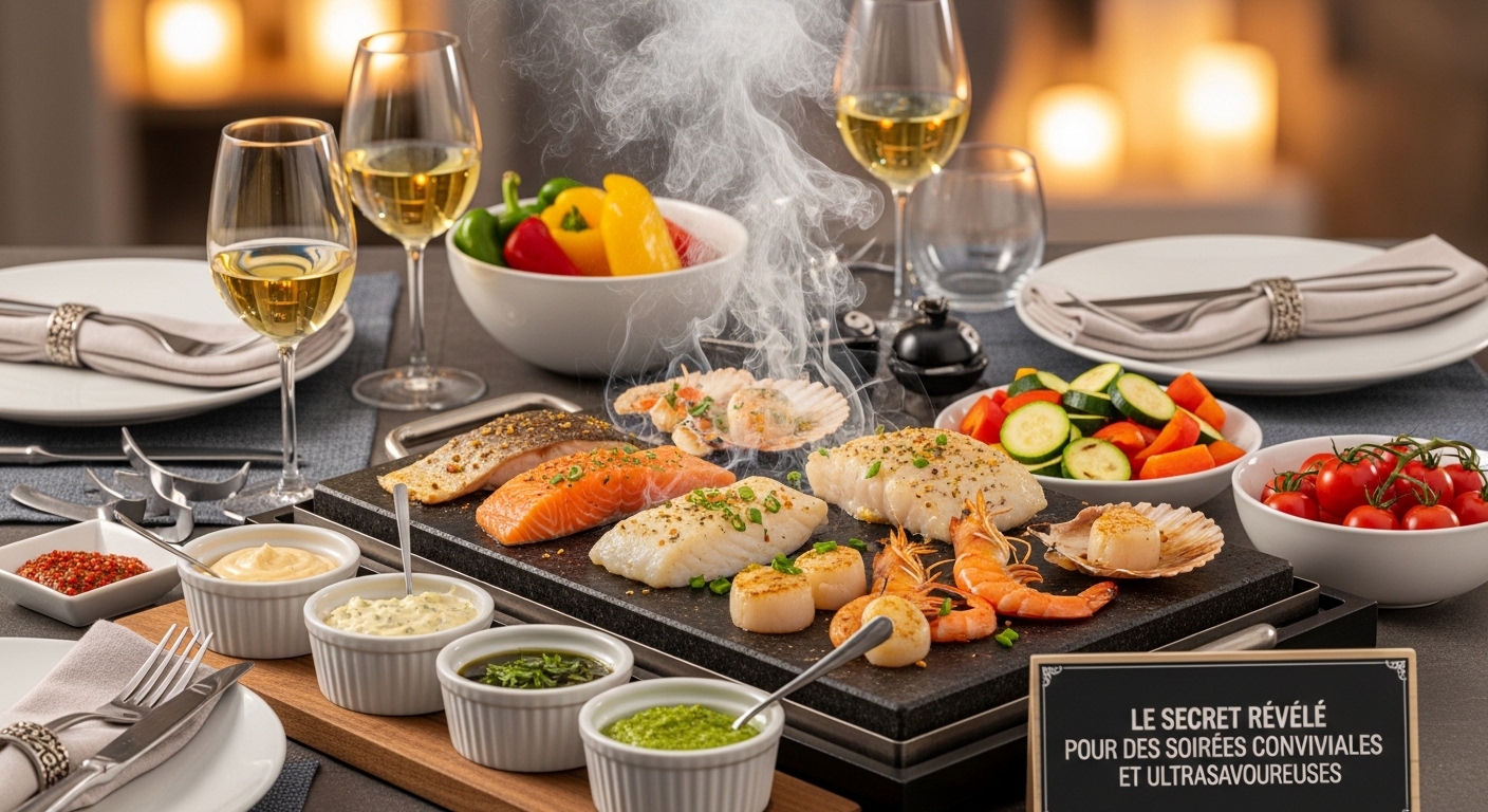 Pierrade de Poissons : Le Secret Révélé pour des Soirées Conviviales et Ultra-Savoureuses !