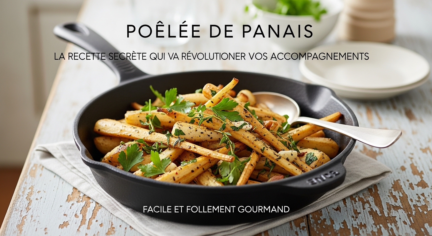 Poêlée de Panais : La Recette Secrète qui va Révolutionner vos Accompagnements (Facile et Follement Gourmand !)