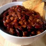 Chili con carne authentique mijoté aux épices fumées et chocolat noir
